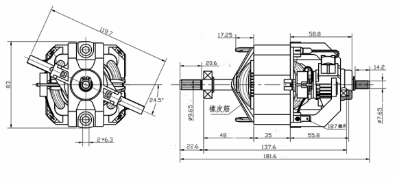 大功率電機