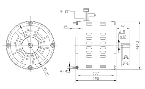 風(fēng)機(jī)感應(yīng)電機(jī)