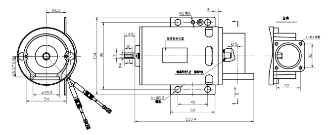 空壓機(jī)直流永磁電機(jī)