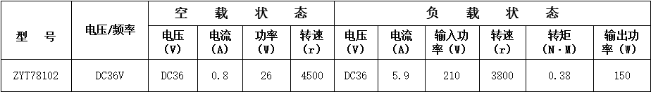 空壓機(jī)直流永磁電機(jī)